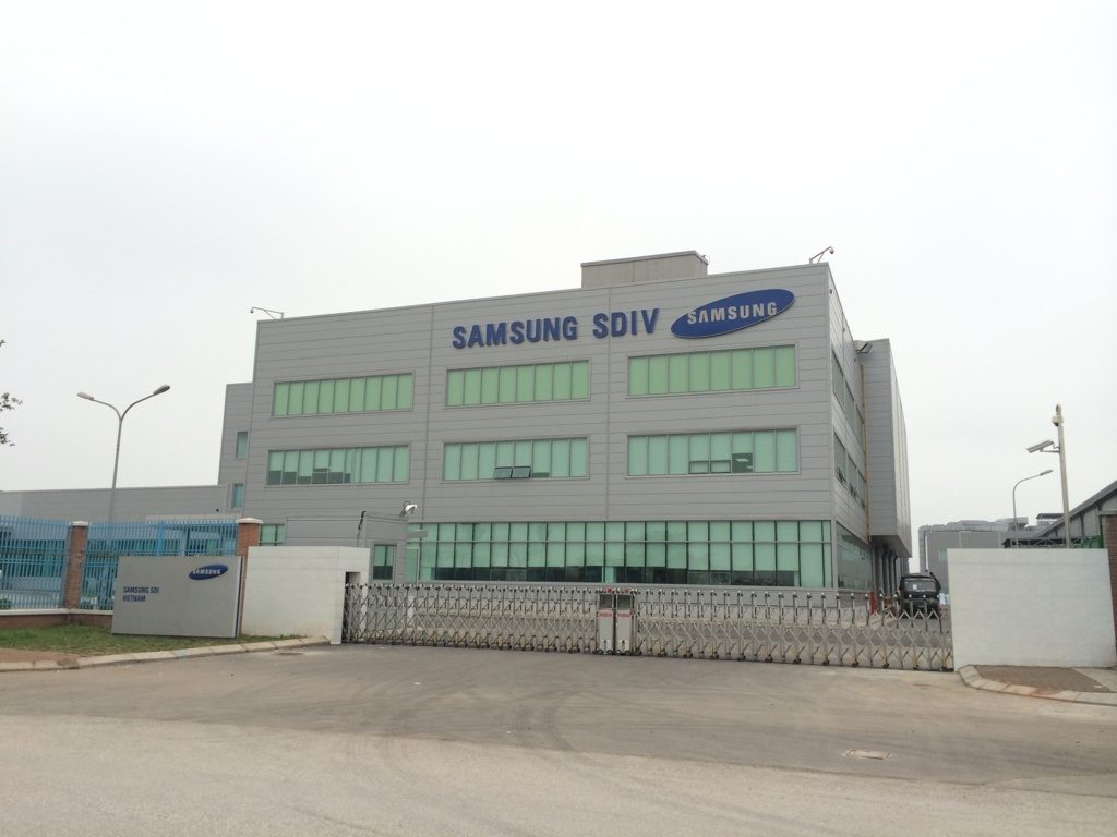 Dự án Nhà máy Pin – Tập đoàn Samsung